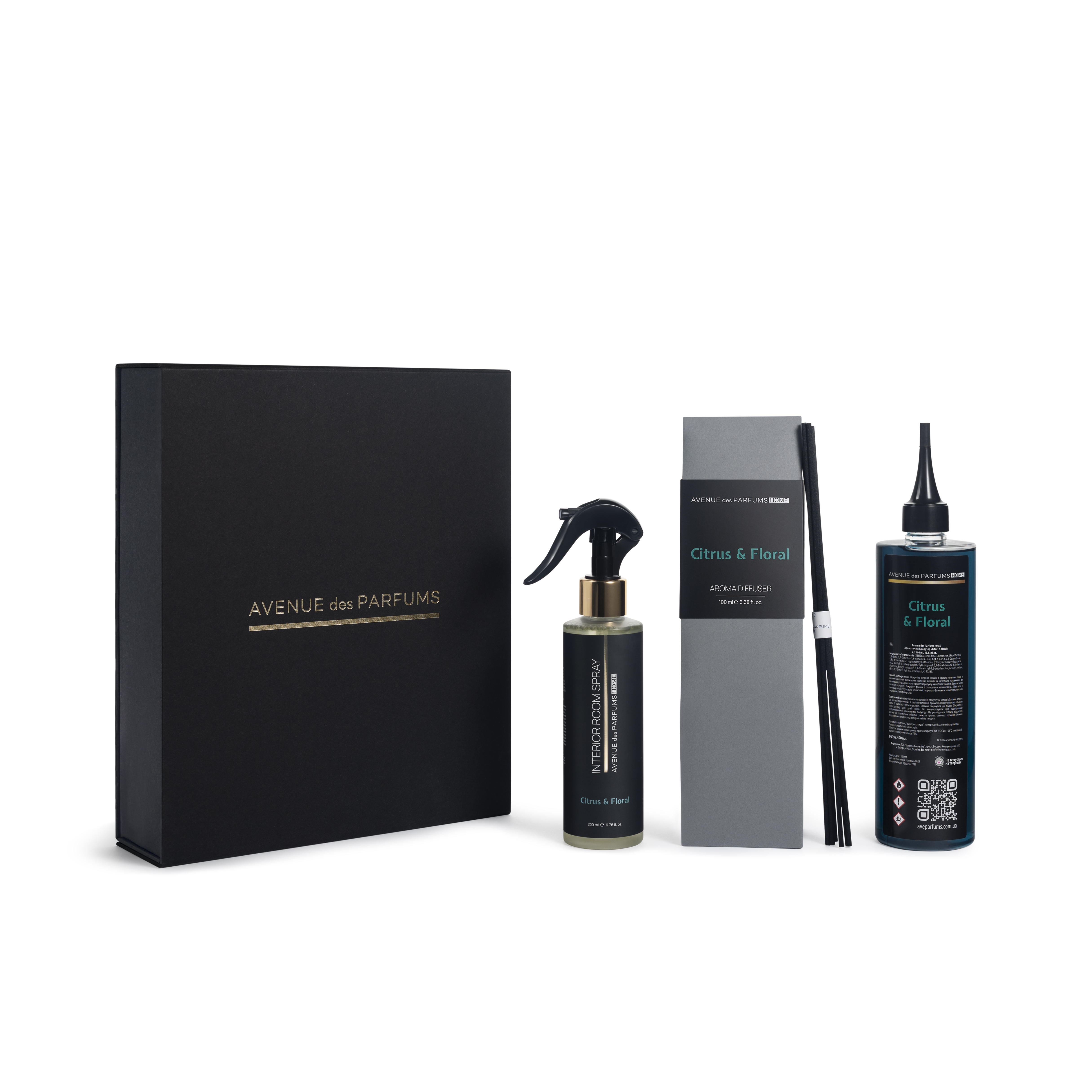 Набір для ароматизації приміщень АdP HOME Сitrus & Floral  origin