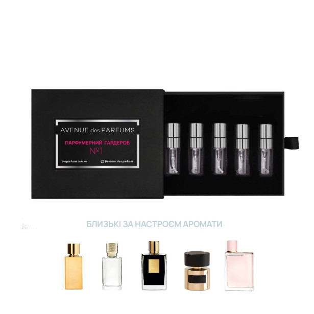 Набір "Парфумерний гардероб №1" 5*5 мл жіночий 